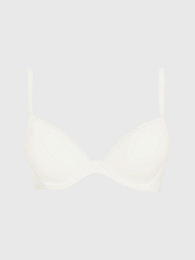 Calvin Klein USA Push-Up - Seductive Comfort Womens Bra White 2403895-TC